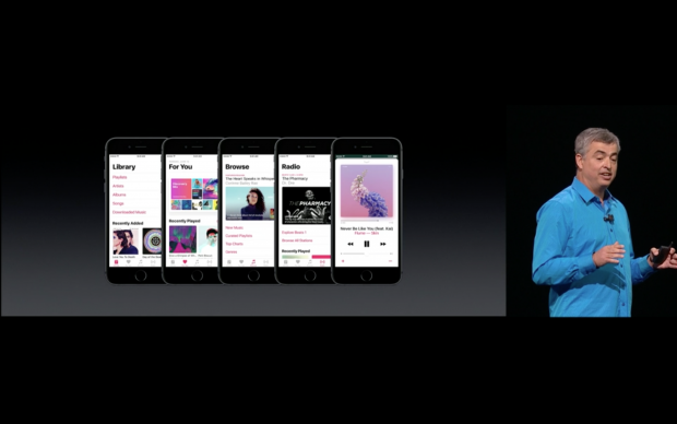 Apple zeigt iOS 10. (Bild: Apple/Screenshot: Golem.de)